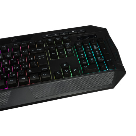 BY Игровая клавиатура проводная мембранная Kalkan FULL SIZE ISO, 114 кл., RGB, 2м