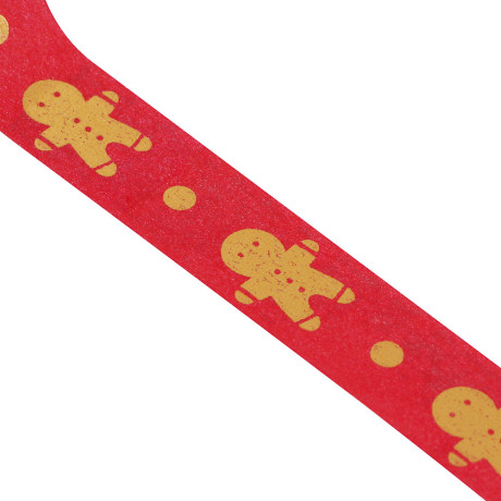 Набор декоративного скотча тм Сноубум, 3 шт, 1,5см x 3 м, бумага, 2 диз.