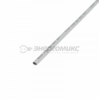 REXANT термоусадка трубка ТУТ 2.0/1.0 мм 1м серая, цена за шт (50!), 20-2010