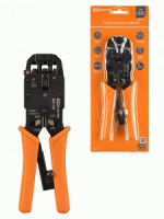 TDM КО-10 Клещи обжимные(кримпер) RJ-10/11/12/45 (8P8C, 6P6C, 6P4C, 6P2C, 4P4C), SQ1001-0011