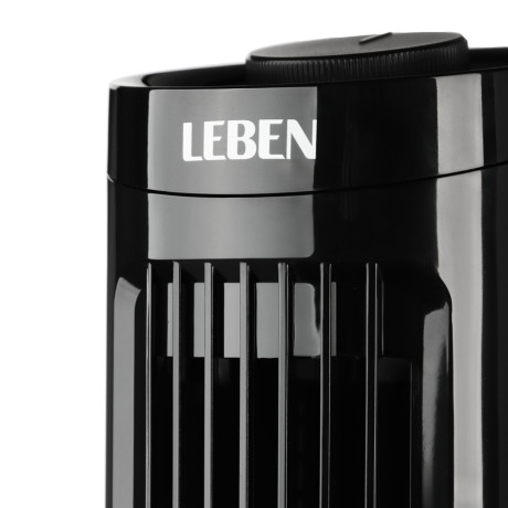 LEBEN Вентилятор колонный 13 дюймов, 3 скорости, поворот 70 градусов