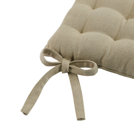 PROVANCE Эвкалипт Подушка на стул, 100% хлопок, 38x38см, зелёный