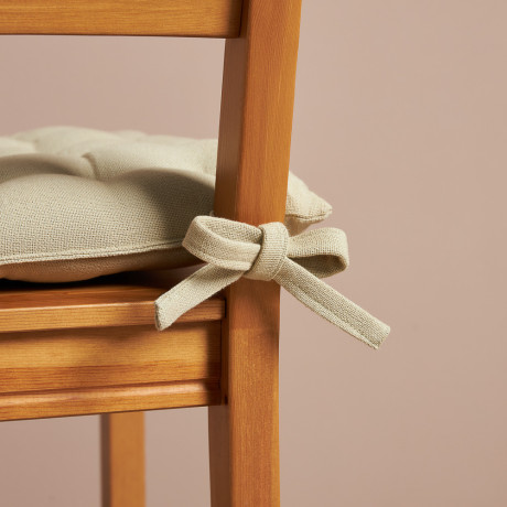 PROVANCE Эвкалипт Подушка на стул, 100% хлопок, 38x38см, зелёный