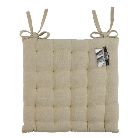 PROVANCE Эвкалипт Подушка на стул, 100% хлопок, 38x38см, зелёный