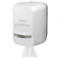 Диспенсер д/полотенец ЛАЙМА PROFESSIONAL с центральной вытяжкой (Система M2) белый, ABS, 601430