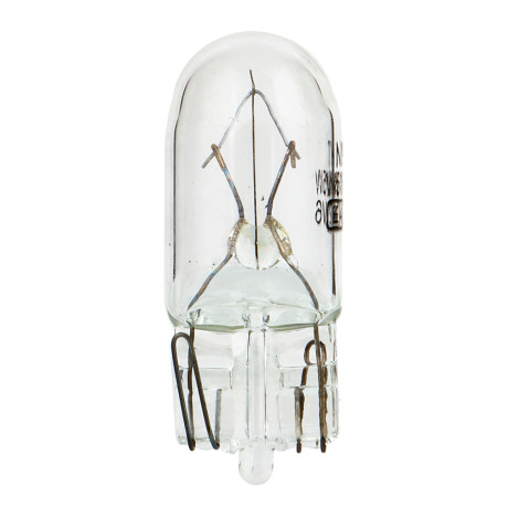 NG Лампа накаливания W5W T10, 12В 5Вт, 2шт/блистер (Original)