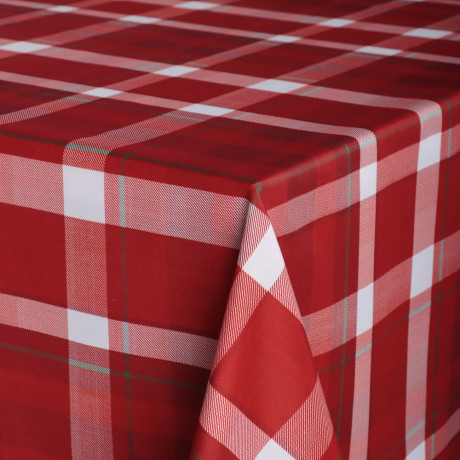 PROVANCE Рождественская ель Скатерть текстильная с водоотталк.пропиткой, 110x140см, 100% полиэстер