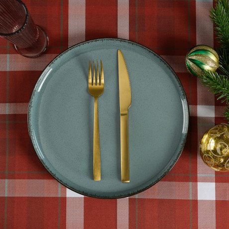 PROVANCE Рождественская ель Скатерть текстильная с водоотталк.пропиткой, 110x140см, 100% полиэстер