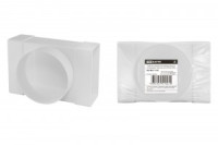 TDM Тройник соединитель прямоугольного воздуховода с круглым 55х110/d100 (РФ) SQ1807-1733