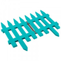 Забор декоративный "GOTIKA" лазурь (4 секции)