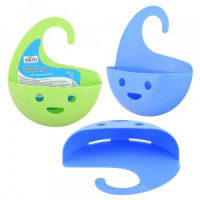 Подставка д/умыв.принадлежностей (кратность 6шт!!!), пластик DH34-8 Мультидом