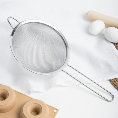 VETTA Сито с ободом и ручкой 18см, нерж.сталь