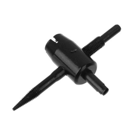 ЕРМАК Метчик для ремонта резьбы вентиля, чёрный