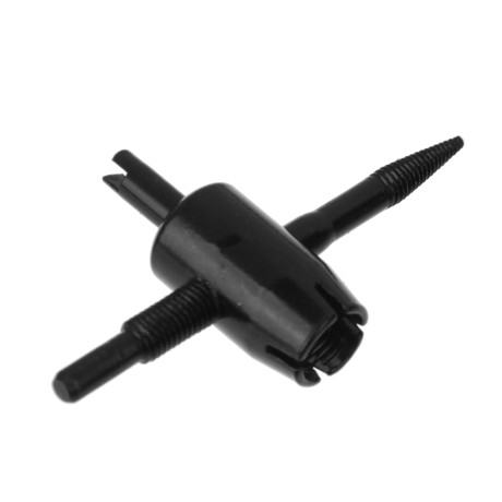 ЕРМАК Метчик для ремонта резьбы вентиля, чёрный