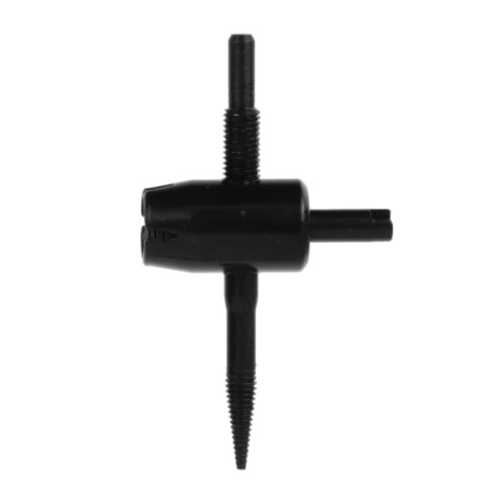 ЕРМАК Метчик для ремонта резьбы вентиля, чёрный