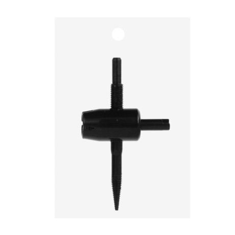 ЕРМАК Метчик для ремонта резьбы вентиля, чёрный