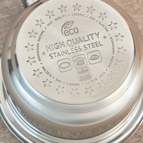 Стрейтон Ковш 16х9,5см, 1,4л, со стекл. крышкой