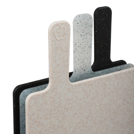 SATOSHI Набор досок разделочных на подставке 4пр, 32х20см, пластик