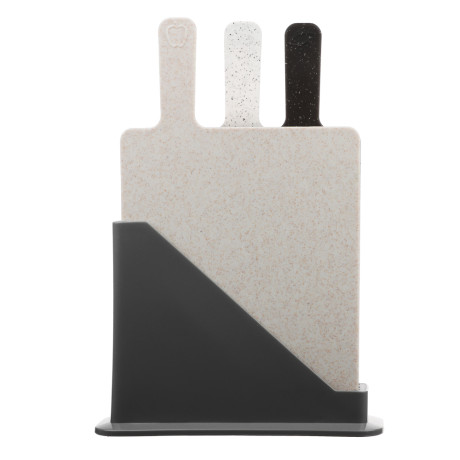 SATOSHI Набор досок разделочных на подставке 4пр, 32х20см, пластик