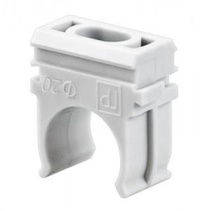 REXANT Крепеж-клипса для труб d 16 мм "ПС" 100 шт/уп (2000 шт/кор), 28-0116-2