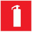 Navigator наклейка Огнетушитель NL-150x150W-F04 (на стену), 14428