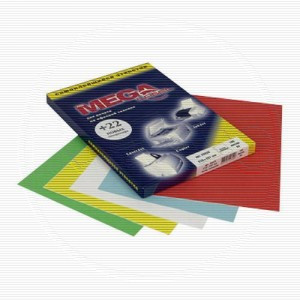 Этикетки самоклеящиеся MEGA LABEL А4 80г красная (Jetred) (25 листов/пач.) 75230