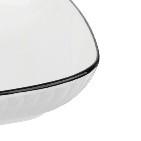 MILLIMI Соло Блюдо квадратное, 700мл, 19,5х4см, фарфор