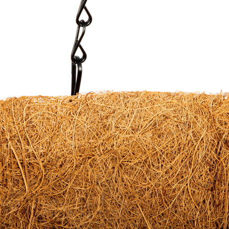 Кашпо подвесное с декором, с кокосовой корзиной, диаметр, 30 см Palisad