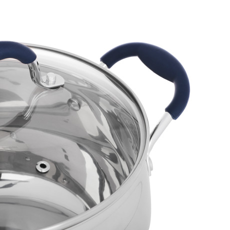 SATOSHI Альба Кастрюля 22х12,5см. 5,1 л. со стекл. крышкой, индукция