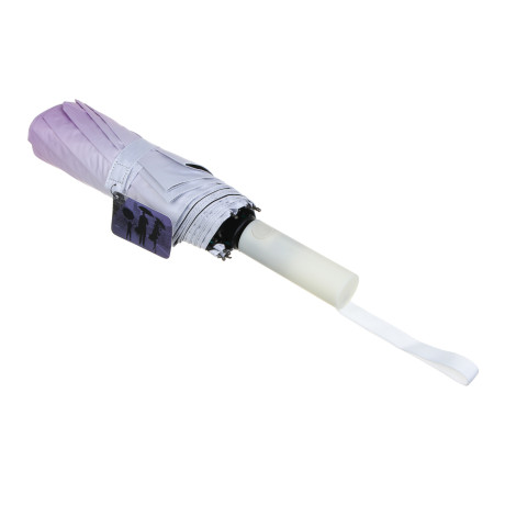 Зонт автомат, усиленный, стекловолокно, металл, пластик, ПЭ, винил, d103см, 10 спиц, 4 цвета