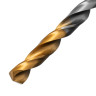 Сверло спиральное по металлу 6 x 93 мм, Р6М5, Golden Tip Denzel