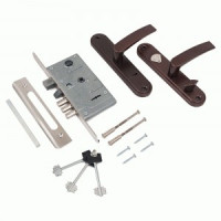 Рязань ЗВ 9-8.3/13 правый медь ЗЩ ЗД  РФ46П-002Ш 88010 Замок врезной с/руч (9)