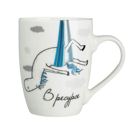 MILLIMI В полете Кружка, 340мл, 4 дизайна, фарфор