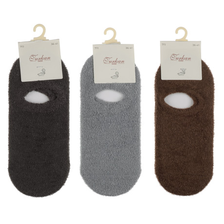 Носки женские укороченные тм TURKAN, р.36-41, цвета в ассортименте, #AZ711