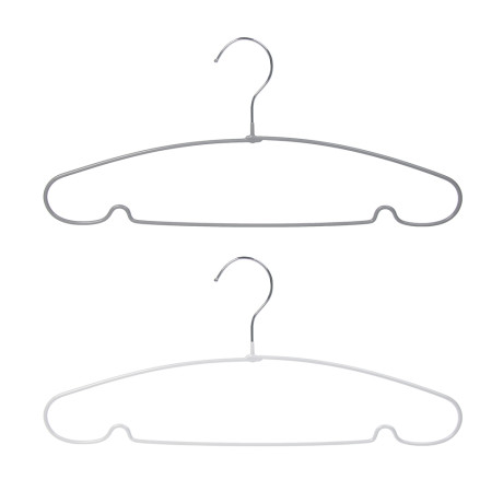 Вешалка для одежды тм VETTA, 40х19х0,32 см, металл, с ПВХ покрытием, 2 цвета