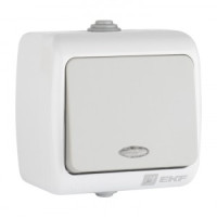 EKF Мурманск выкл. ОУ  1 мест. 1кл. серый, 10А, (инд., IP54) EFV10-121-30-54