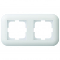 OVIVO Рамка СУ 2 мест. LOFT белый, 404-010001-226