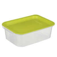 Контейнер пищевой прямоугольный 1,1л с паровыпуском и мерной шкалой, пластик