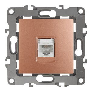 ЭРА 12 мех. роз. телеф. СУ 1 мест. RJ11, медь, автоклеммы 12-3105-14 4511