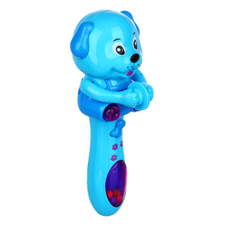 ИГРОЛЕНД Игрушка музыкальная в виде животного, пласт., 2ААА, 16х6х5,5см, 2 дизайна