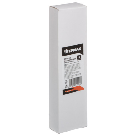 ЕРМАК Брусок абразивный двусторонний 200мм. /8"