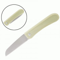 Нож грибника складной 17см (лезвие 7см) нерж.сталь, пластик (20!) 310899 Ecos