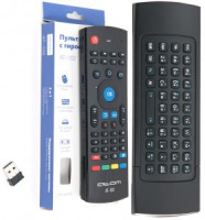 Пульт с гироскопом АТ-102, Атом, в/к беспров. клав-ра, для SMART/Android  приставок, ноутбуков, ПК