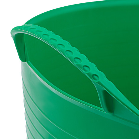Ведро гибкое сверхпрочное, 40 л, зеленое, Сибртех