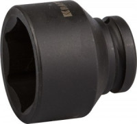 Торц головка KRAFTOOL &quot;INDUSTRIE QUALITAT&quot; удар (3/4&quot;), FLANK, Cr-Mo, фосфатирован, 46мм zu27945-46