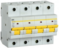 IEK KARAT автоматический выкл. ВА47-150 4P 63А 15кА х-ка С MVA50-4-063-C