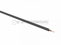 Кабель телефонный 2 жилы, медь, 100 м., черный, (ШТЛП-2)  REXANT, 01-5002