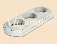 МЕЗОНИНЪ Рамка дерев. трехместная &quot;Элегант&quot; , белый прованс GE70703-37