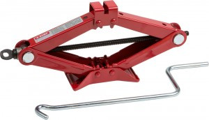 Домкрат ЗУБР "ЭКСПЕРТ" винтовой, механ., тип "ромб", 1т, 88-383мм zu43040-1