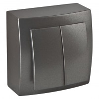 Nilson THEMIS выкл. ОУ 2 кл. антрацит 26161003